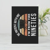 Carte Amusant 30e anniversaire Je viens des années 1990 (Debout devant)