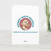 Carte Amusant 30e anniversaire Salutation (Dos)