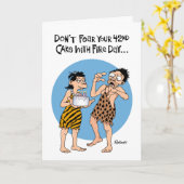 Carte Amusant 42e anniversaire (Fleur jaune)