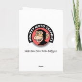 Carte Amusant 47ème anniversaire (Dos)