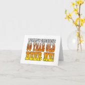 Carte Amusant 60ème anniversaire : Mondes plus grands 60 (Fleur jaune)