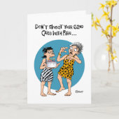 Carte Amusant 62e anniversaire rassurance (Fleur jaune)