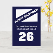 Carte Amusant 62ème anniversaire souhait (Fleur jaune)