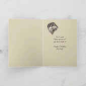 Carte Amusant 64e anniversaire mignon Otter Humour (Intérieur)