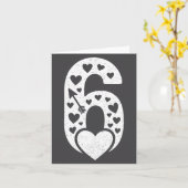 Carte Amusant 67 Numéro 6-7 6 7 Saint-Valentin Correspon (Fleur jaune)