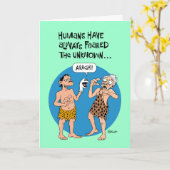 Carte Amusant 83ème anniversaire (Fleur jaune)