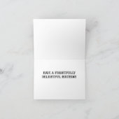 Carte Amusant Anniversaire (Intérieur)