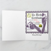 Carte Amusant Anniversaire Adulte (Intérieur)