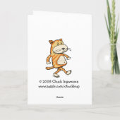 Carte Amusant Anniversaire complet (Dos)