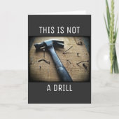 Carte Amusant Anniversaire papa jeu de plaisanteries "Th (Devant)