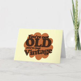 Carte Amusant au-dessus de l'anniversaire de la colline