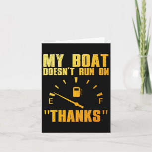 Carte Amusant Bateau Art Pour Hommes Femmes Bateau Batea