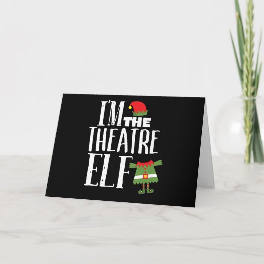 Carte Amusant cadeau de Noël pour l'équipe de tournage d (Devant)