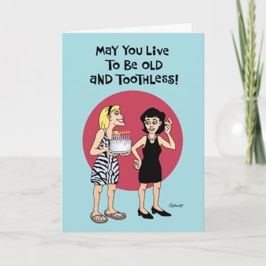 Carte Amusant désir d'anniversaire pour soeur (Devant)