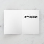 Carte Amusant Donald Trump Mugshot Anniversaire (Intérieur)