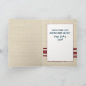 Carte Amusant Ethnic Homme Cartoon Red Wine Classic Anni (Intérieur)