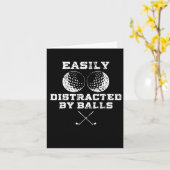 Carte Amusant Facilement Distrait (Fleur jaune)