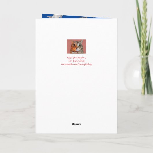 Carte Amusant Fils Pêche Anniversaire (Dos)