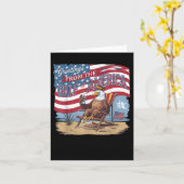 Carte Amusant Golfe D'Usa Trump Salutations Du Golfe Du  (Fleur jaune)