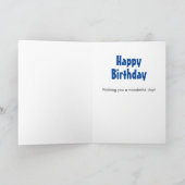 Carte Amusant grand-père Mischief Anniversaire (Intérieur)