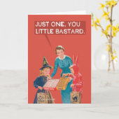 Carte Amusant Halloween, juste un (Fleur jaune)