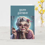 Carte Amusant Humour d'anniversaire Inspirationnel belle (Fleur jaune)
