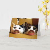 Carte Amusant Joyeux anniversaire (Fleur jaune)