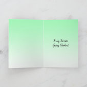 Carte Amusant Joyeux Anniversaire Polonais poulet (Intérieur)