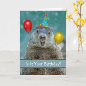 Carte Amusant Joyeux Anniversaire sur le Jour de la Marm (Fleur jaune)