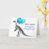 Carte Amusant Joyeux anniversaire | Vieille (Fleur jaune)