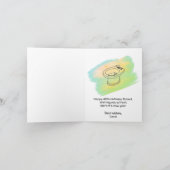 Carte Amusant Joyeux B-day anniversaire (Intérieur)