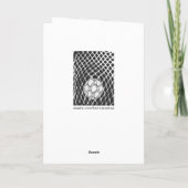 Carte Amusant Lacrosse Anniversaire (Dos)