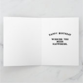 Carte Amusant Lacrosse Anniversaire (Intérieur)