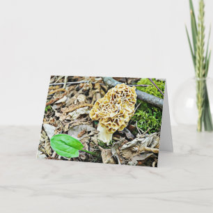 Carte Amusant mais romantique Humour de champignons Je t