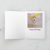 Carte Amusant Mari Anniversaire (Intérieur)