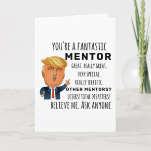 Carte Amusant Mentor Anniversaire Meilleur Cadeau
