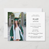 Carte Amusant Mod Graduate H Instant Deux Photo (Dos)