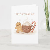 Carte amusant Noël fun (Devant)