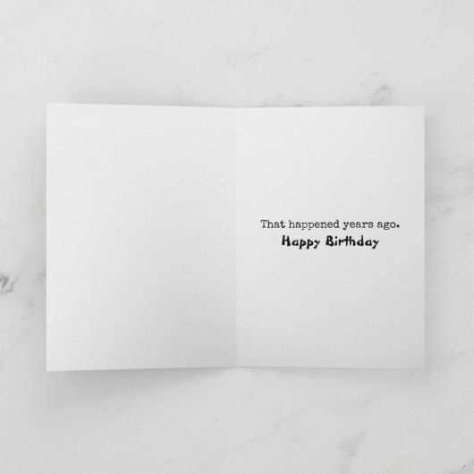 Carte Amusant Obtenir Anniversaire Chimpanzé (Intérieur)