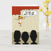 Carte Amusant Petit Cheval Jouer Joyeux Anniversaire (Fleur jaune)