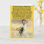 Carte Amusant Pun Juste une promenade plus proche avec T (Fleur jaune)