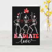 Carte Amusant Rayonner Amour Saint-Valentin Technicien R (Fleur jaune)