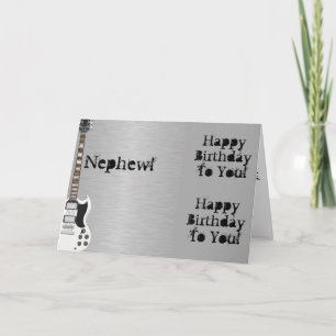 Carte Amusant, salutation d'anniversaire pour neveu, gui