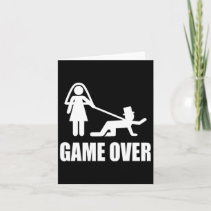 Carte Amusant Se Marier Jeu Sur Mariage Gag Team G