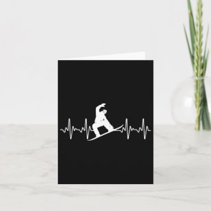 Carte Amusant Snowboard Art Pour Hommes Femmes Snowboa
