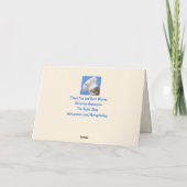 Carte Amusant Steer et Cake Anniversaire (Dos)