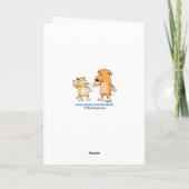 Carte Amusant Trapped Goldfish (Dos)