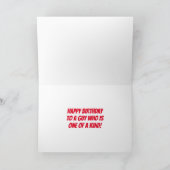 Carte Amusant Un de ces beaux-arts (Intérieur)