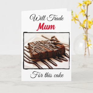 Carte Amusant Va Faire Du Commerce Pour : Maman