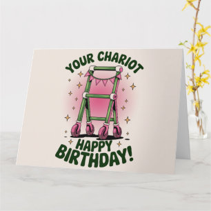 Carte Amusant Vieillir Anniversaire Marche Anniversaire